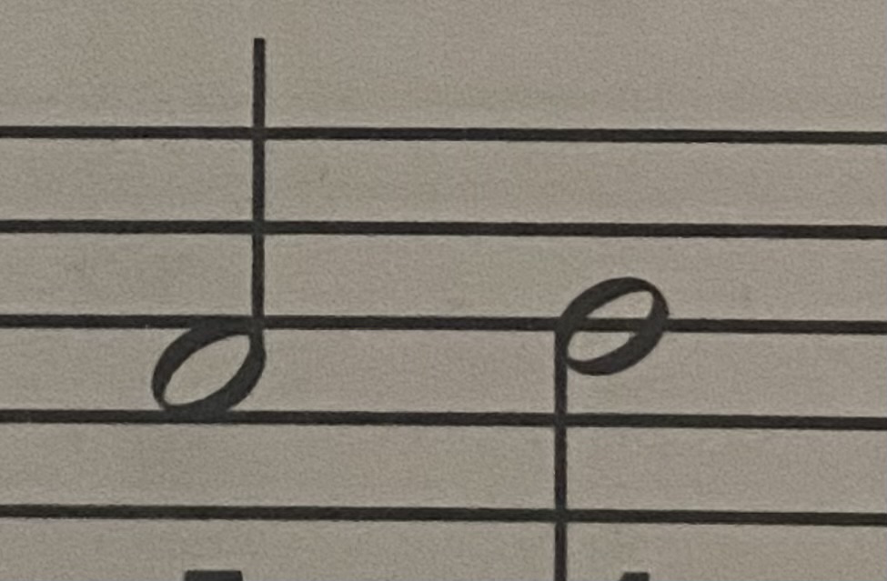 <p>Name the Left Hand Melodic Interval</p>