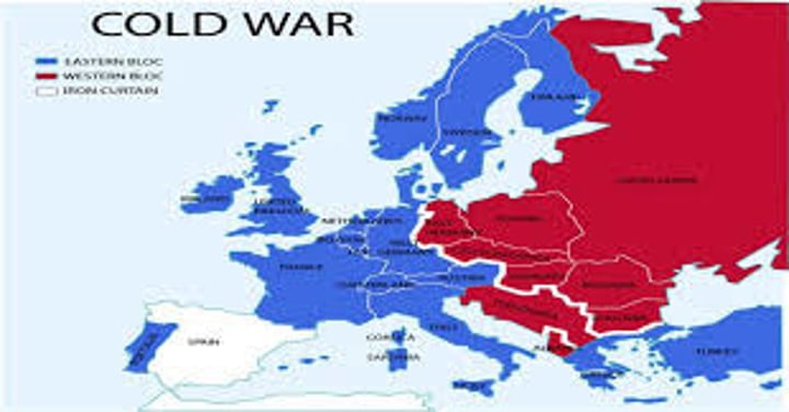 <p>The group of Eastern European nations that fell under the control of the Soviet Union following World War II.</p>