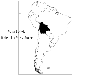 <p>La Paz y Sucre</p>