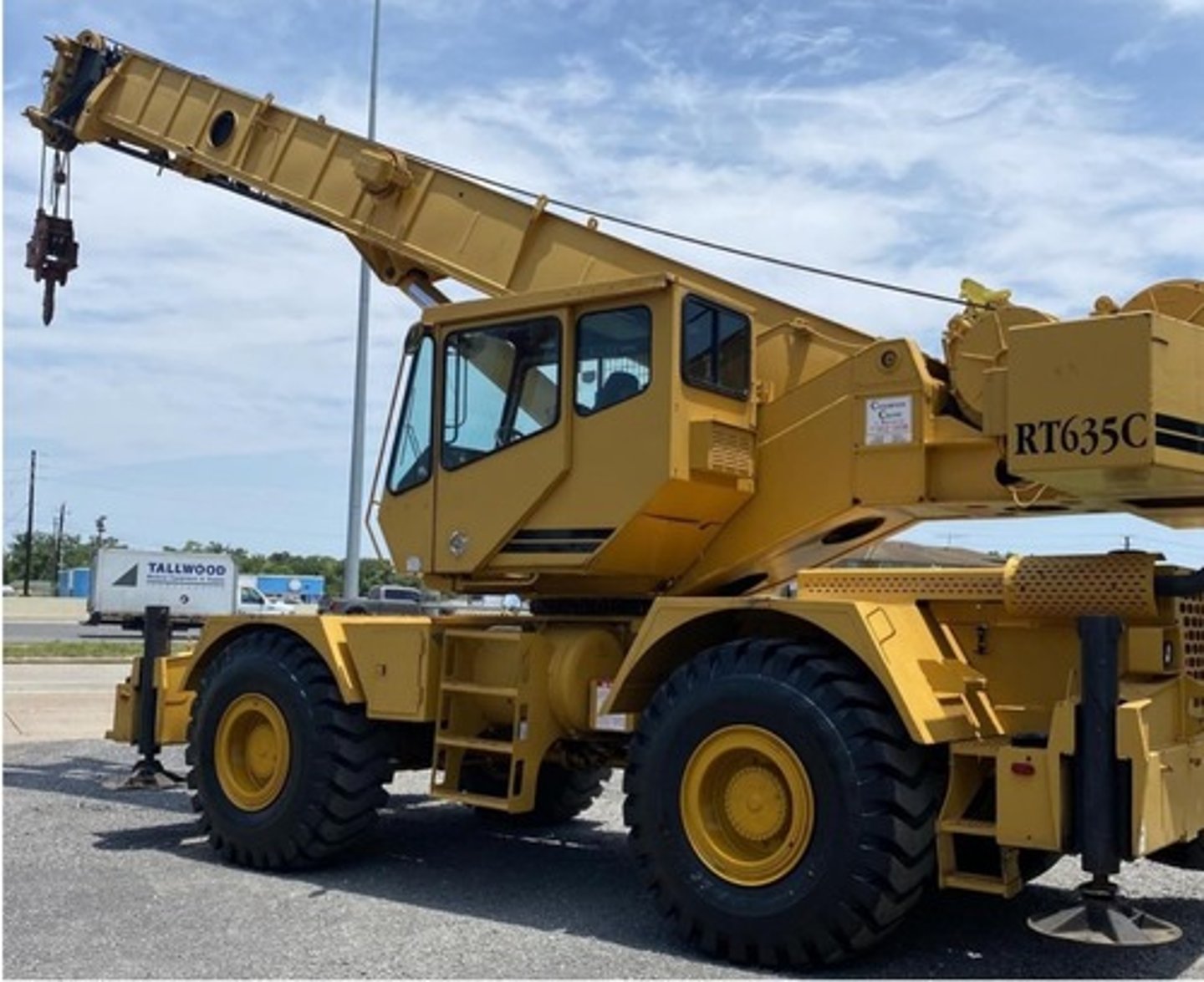 <p>Used to pick and carry operations off-road and on rough terrains; outfitted with tires, outriggers, and telescopic booms. More manageable in tight areas; also known as "cherry pickers"</p>