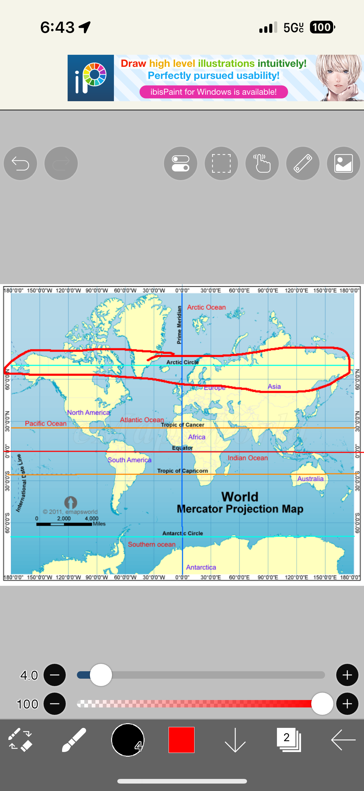 <p>Arctic Circle</p>