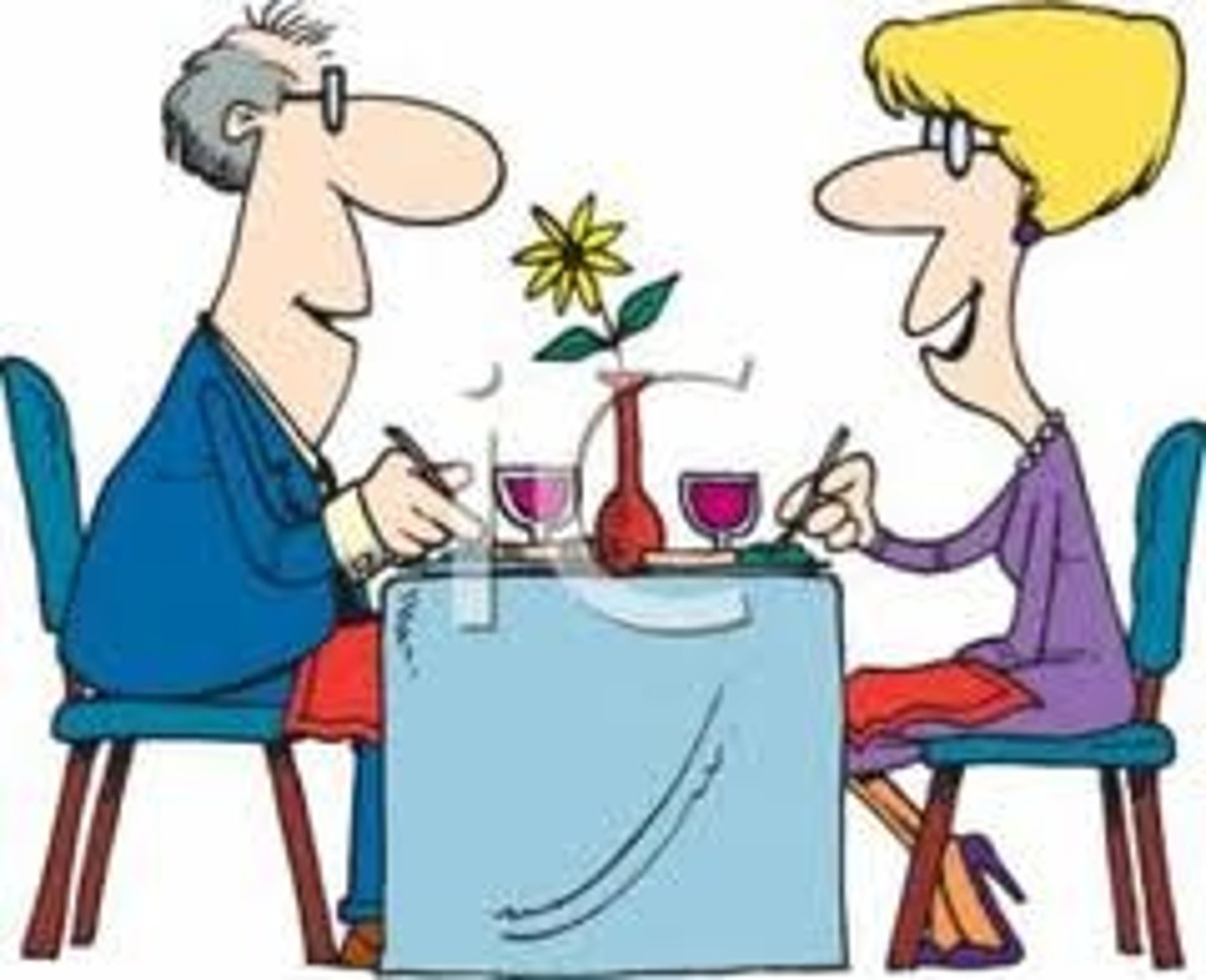 <p>to eat dinner at a restaurant</p>
