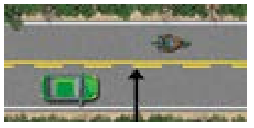 <p>Indicates where passing is allowed. A broken yellow line on your side of the lane indicates you are allowed to pass. A solid yellow line on your side of the lane indicates you are not allowed to pass.</p>