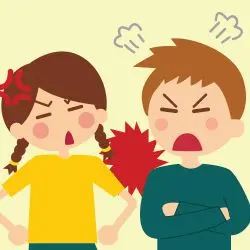 <p>quarrel</p>