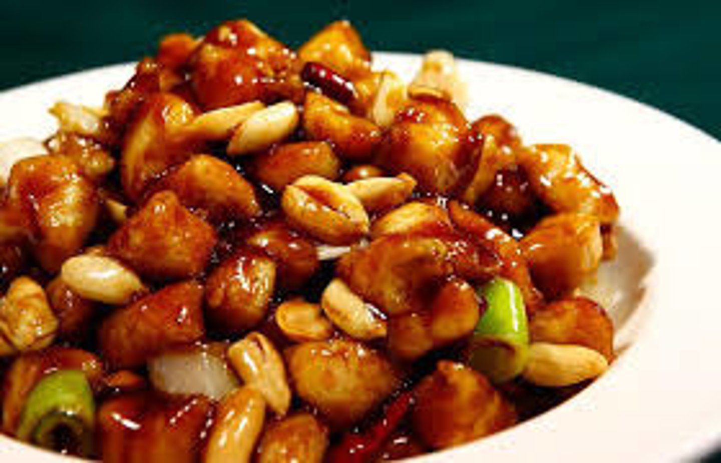 <p>gōngbǎojīdīng: kungpao chicken</p>