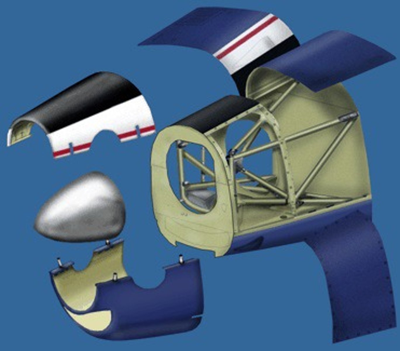 <p>Removable pieces of an aircraft's outer skin that protect important areas of the aircraft from aerodynamic and environmental forces</p>
