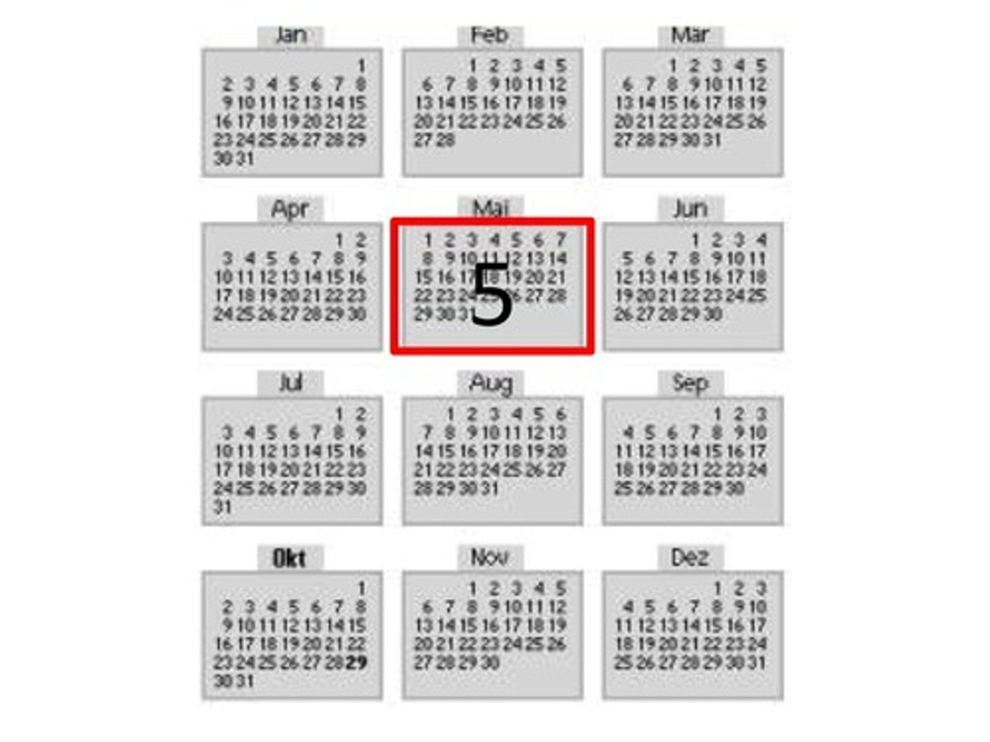 <p>May</p>