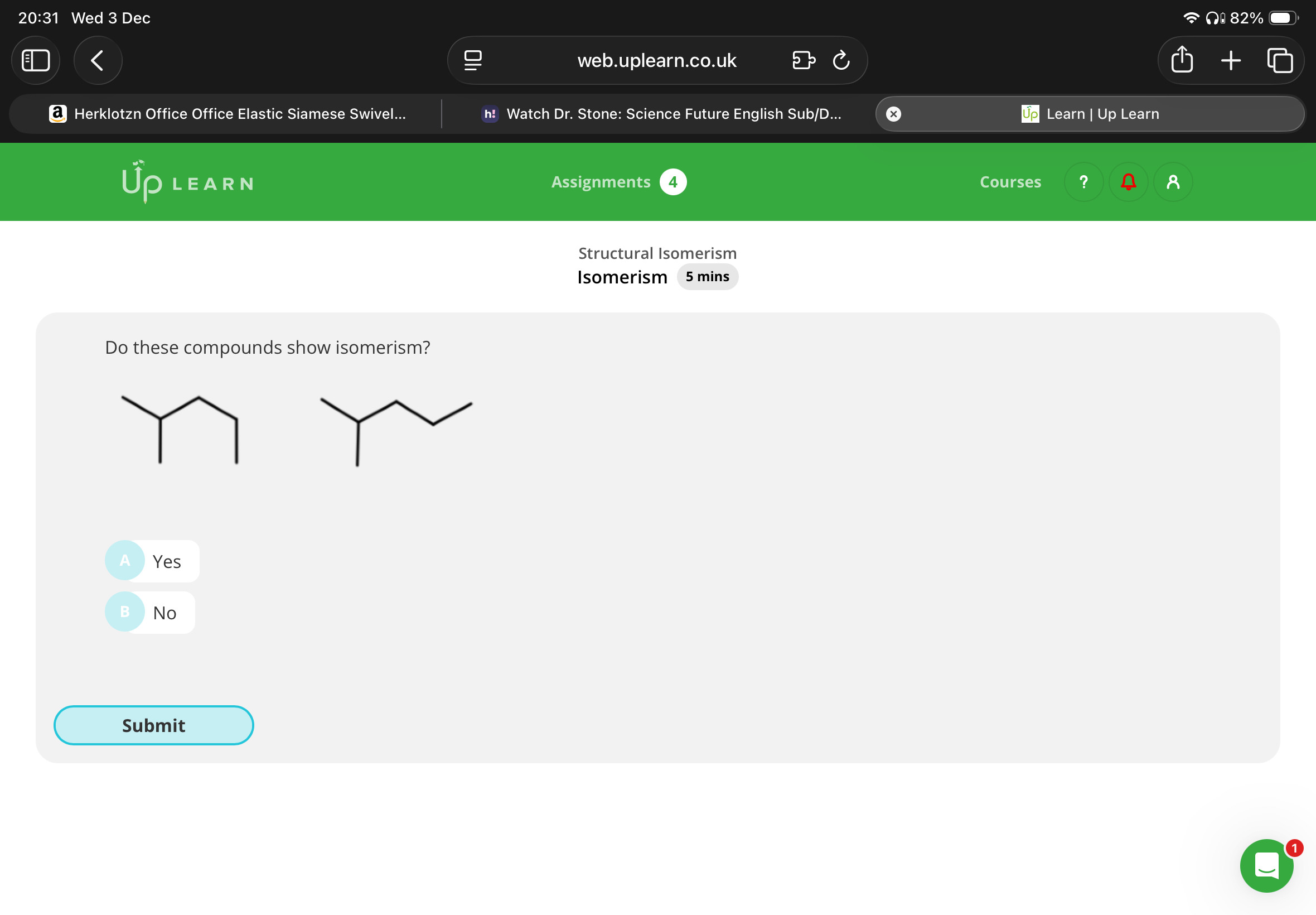 <p>Do these compounds show isomerism(are they isomers )?</p>