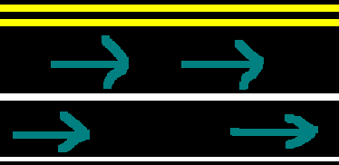 <p>A solid white line marks the edge of a traffic lane where traffic in the same direction is permitted on both sides of the line …</p>