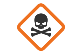 <p>Indicates life threatening effects, in some cases even after limited exposure. Any form of ingestion and skin contact should be avoided.</p>