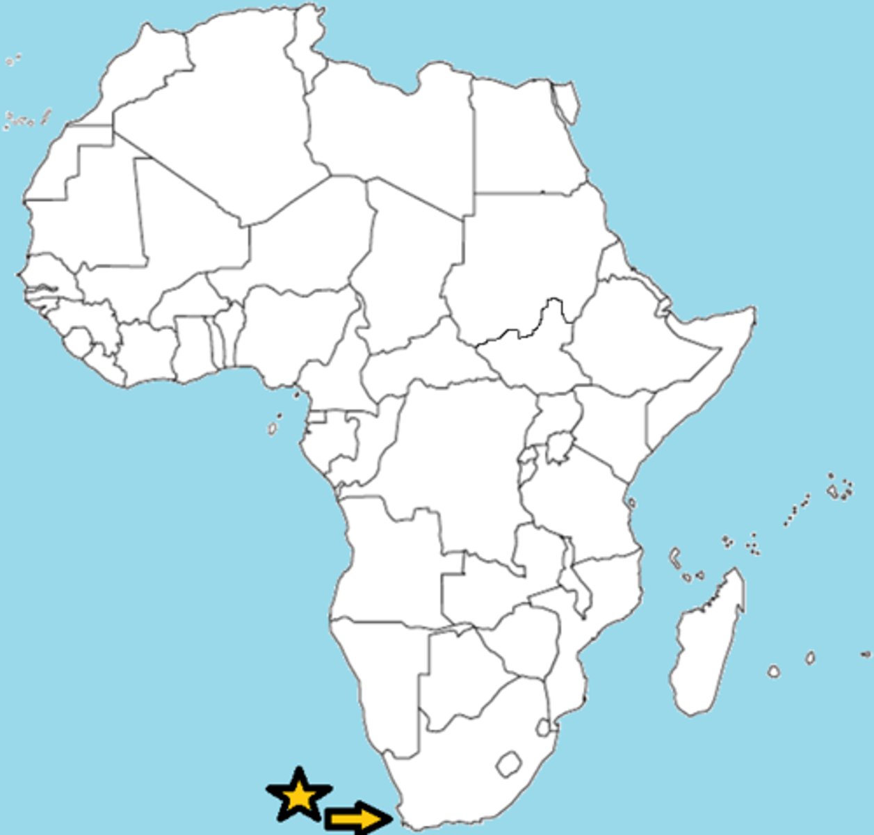 <p>A British colony located at the southern tip of Africa, founded in 1652 as a supply station for Dutch East India Company ships.</p>