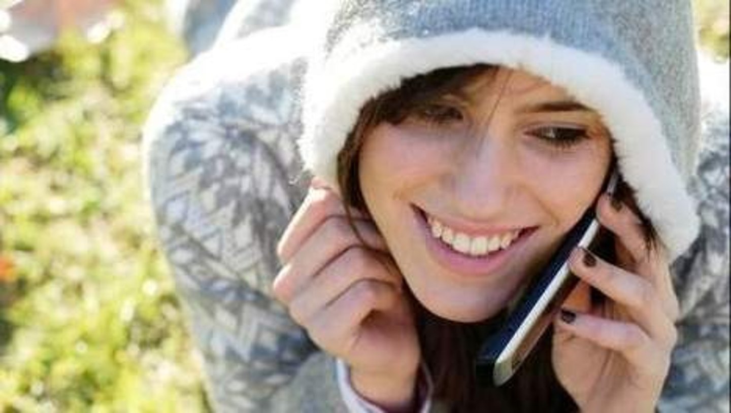 <p>to telephone friends</p>