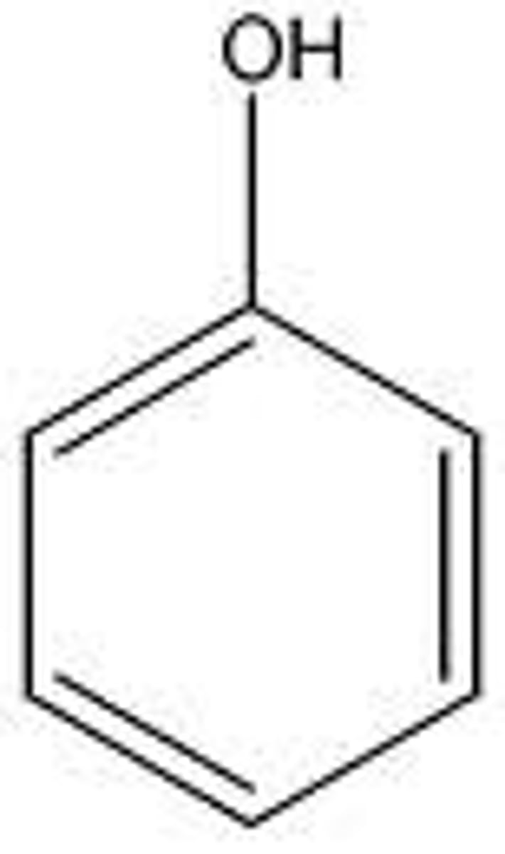 <p>Phenol (C<sub>6</sub>H<sub>5</sub>OH)</p>