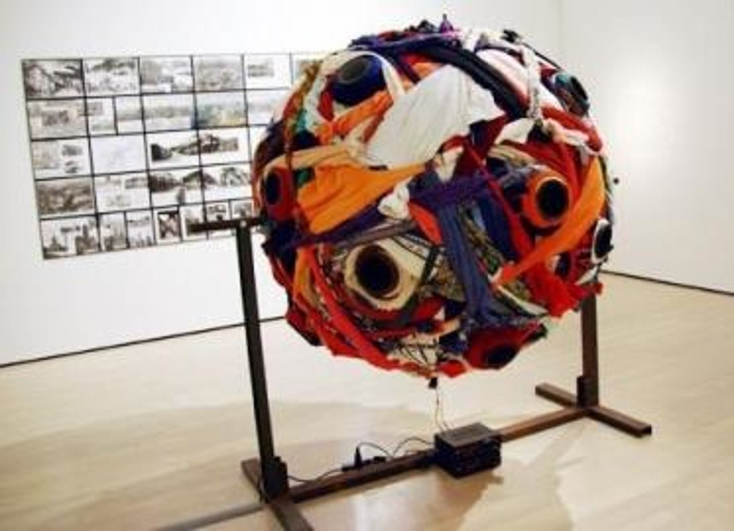 <p>Title: The Voice of Migrators</p><p>Time: 1990s.</p><p>Known for:</p><ul><li><p><strong>Multi-voice sculptures</strong>; Vibrant colors -&gt; murmuring sounds</p></li></ul><ul><li><p>Highlights the <strong>psychological and emotional toll of migration</strong>, giving physical form to the <strong>silent stories</strong> of those caught between nations and identities.</p></li><li><p>The piece emphasizes <strong>communication and disconnection</strong>, illustrating how <strong>migrants’ voices </strong>are <strong>often unheard or misunderstood </strong>in dominant cultures.</p></li></ul><p></p>
