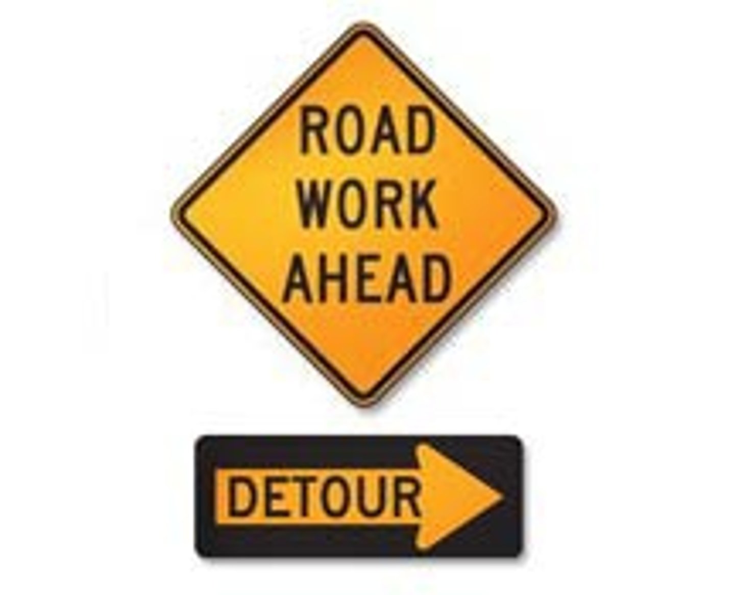 <p>Road Construction Ahead</p>