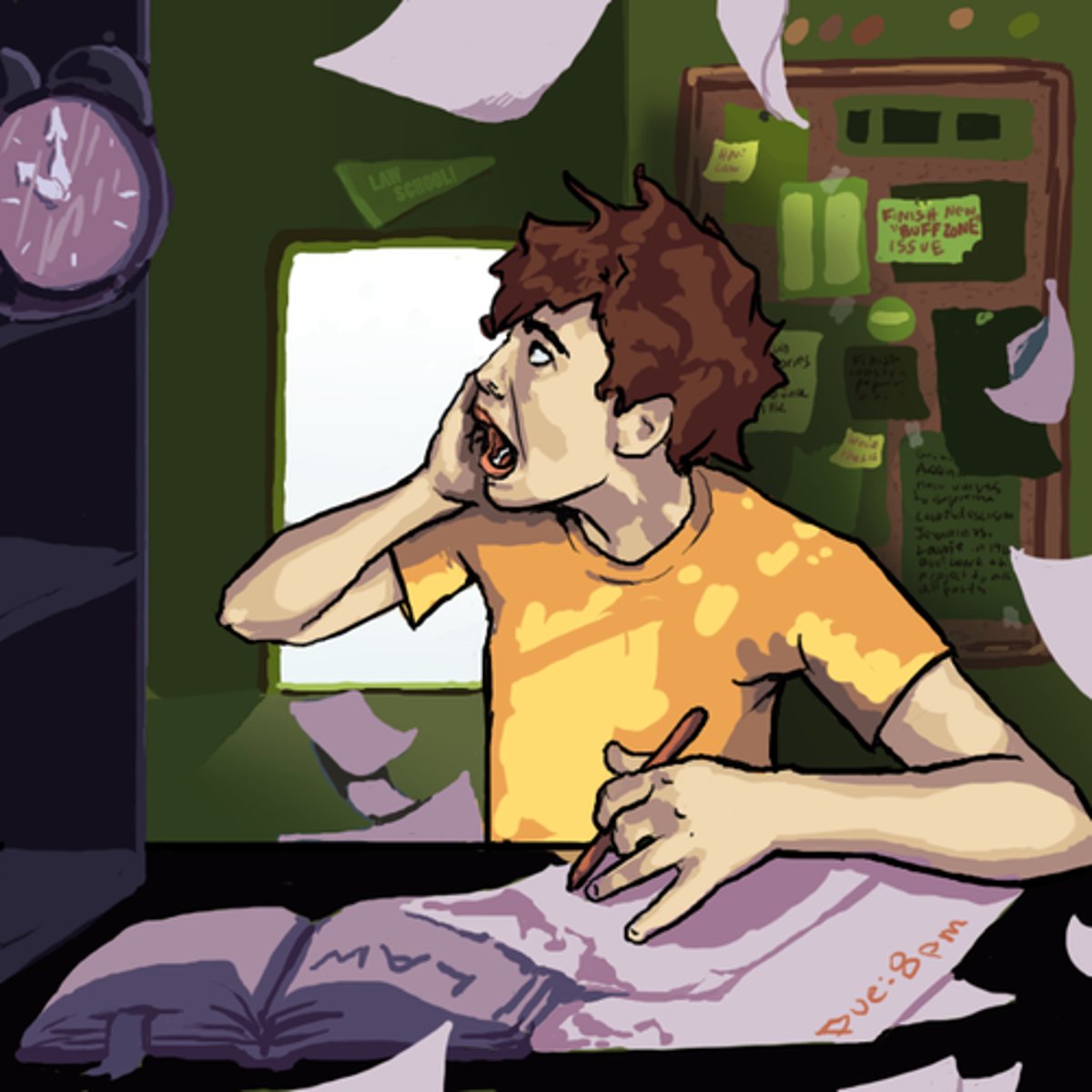 <p>A task or piece of work given to a student by a teacher.</p>