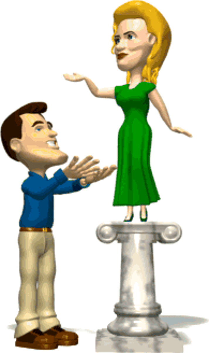 <p>in Ehren stehen, angesehen sein</p>