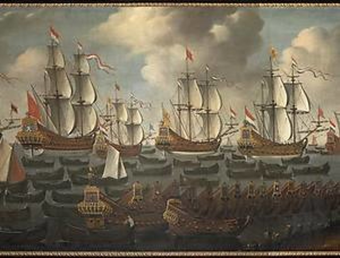 <p>Periode van grote welvaart en bloei in kunst, techniek en wetenschap in de Republiek (circa 1600-1700)</p>