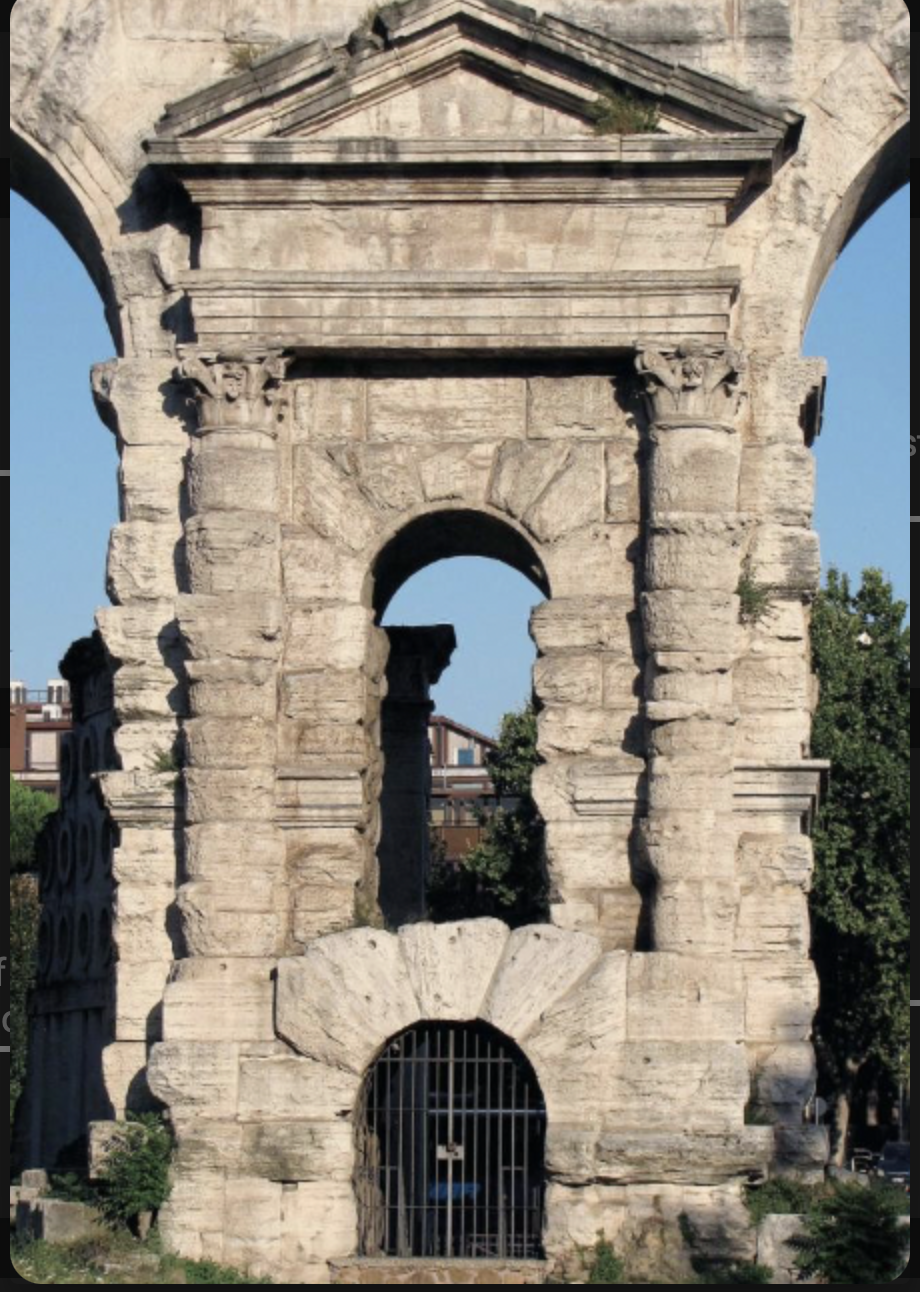 rome 52 CE, stones are in rustication 