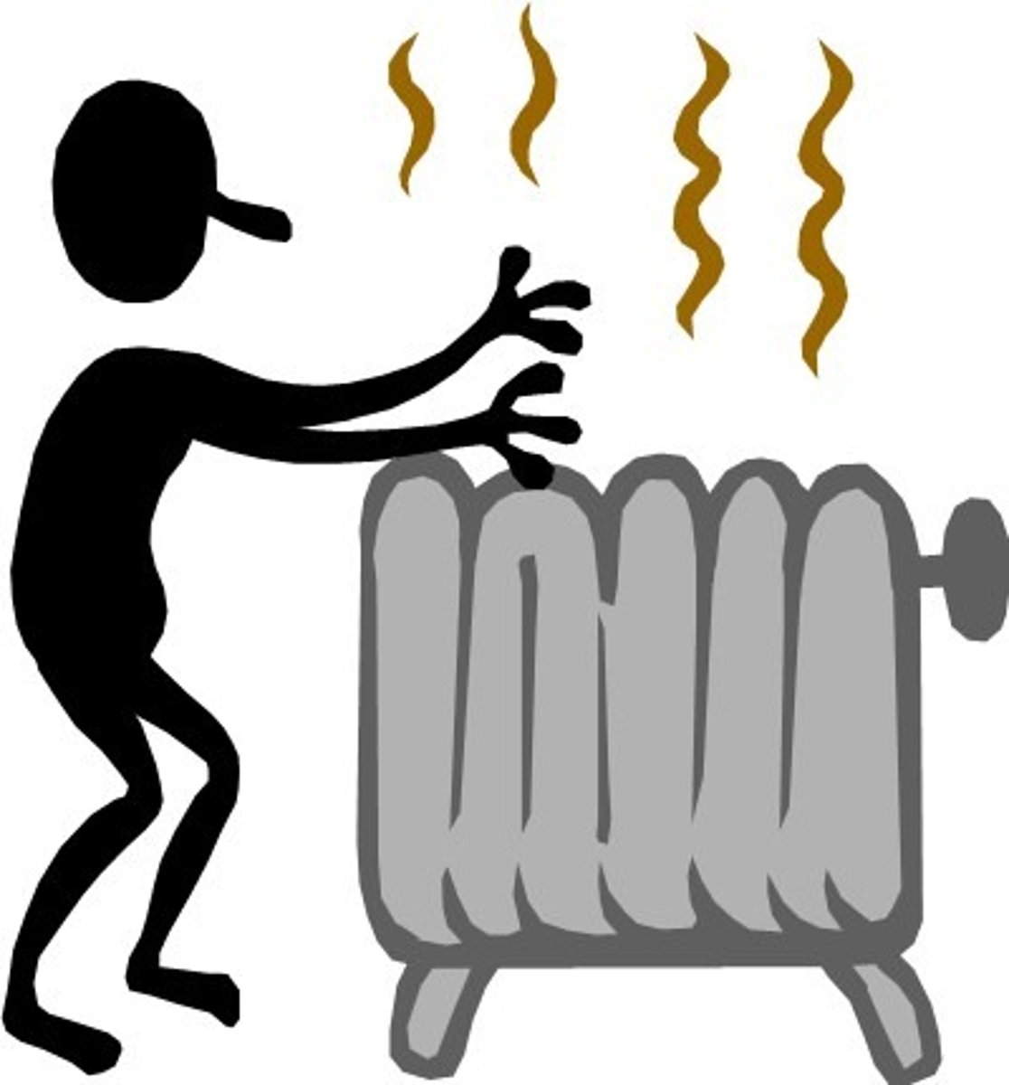 <p>una cosa para mantener la habitación caliente (heater)</p>