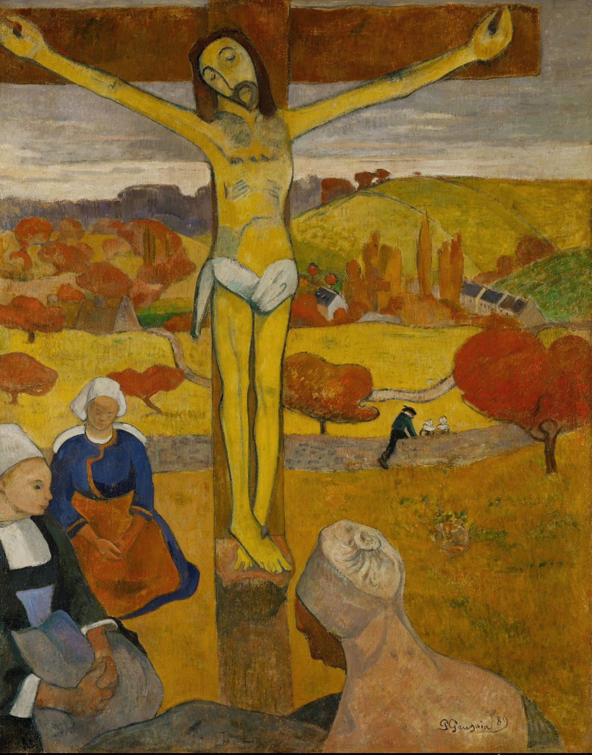 Paul Gauguin, Żółty Chrystus (1889)