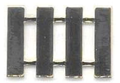 <p>Four gold bars</p>