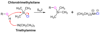 <p><strong>STARTING MATERIAL: </strong>R-OH</p><p><strong>REAGENTS: </strong>TMS-Cl, pyr</p><p></p>