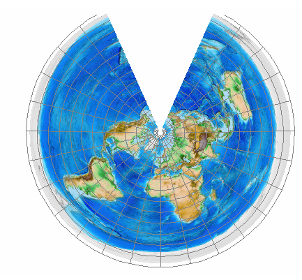 <p>what does Equidistant projections preserve and distort?</p>