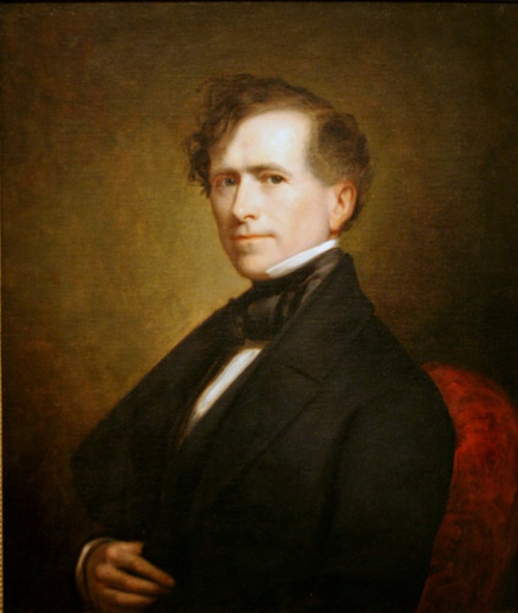 <p>Franklin Pierce 1853-1857 (Democrat)</p>