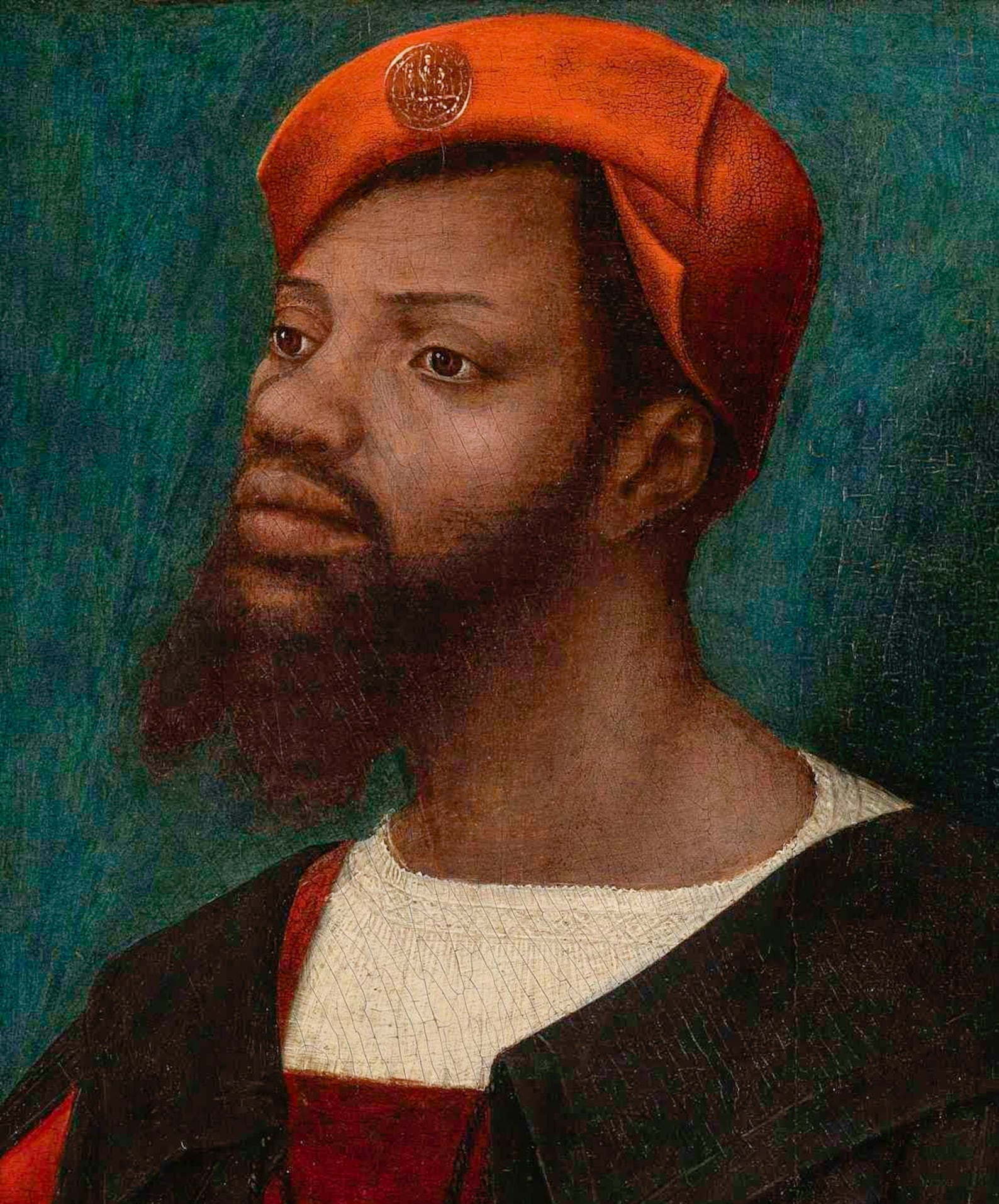 <p>Jan Jansz Mostaert’s Portrait of African Man</p>