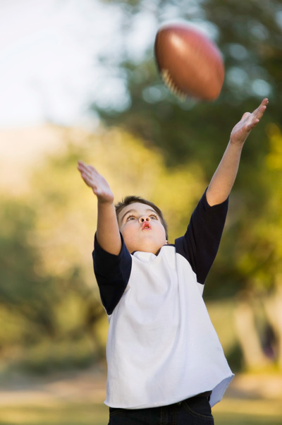agarrar una pelota