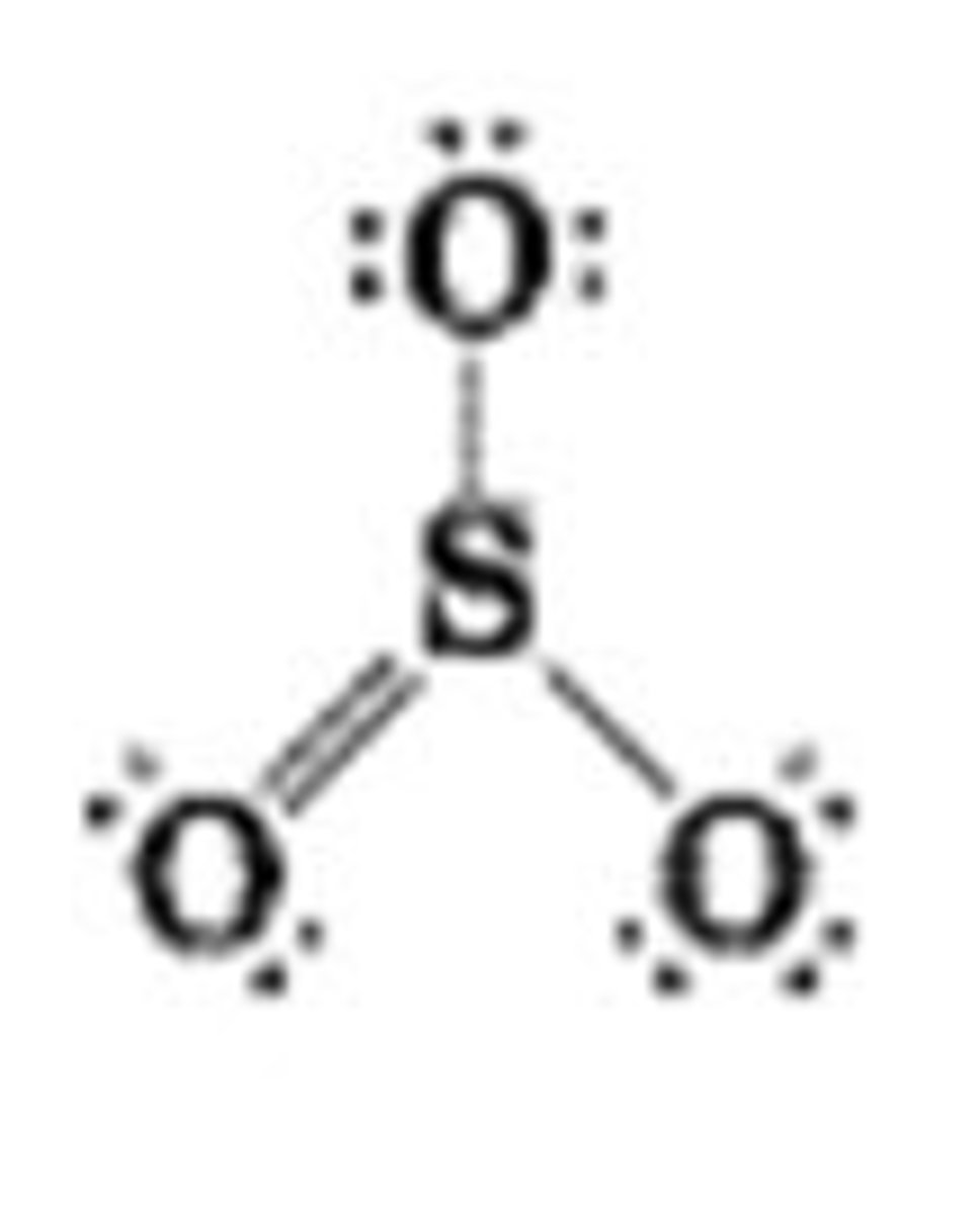 <p>trigonal planar, polar</p>
