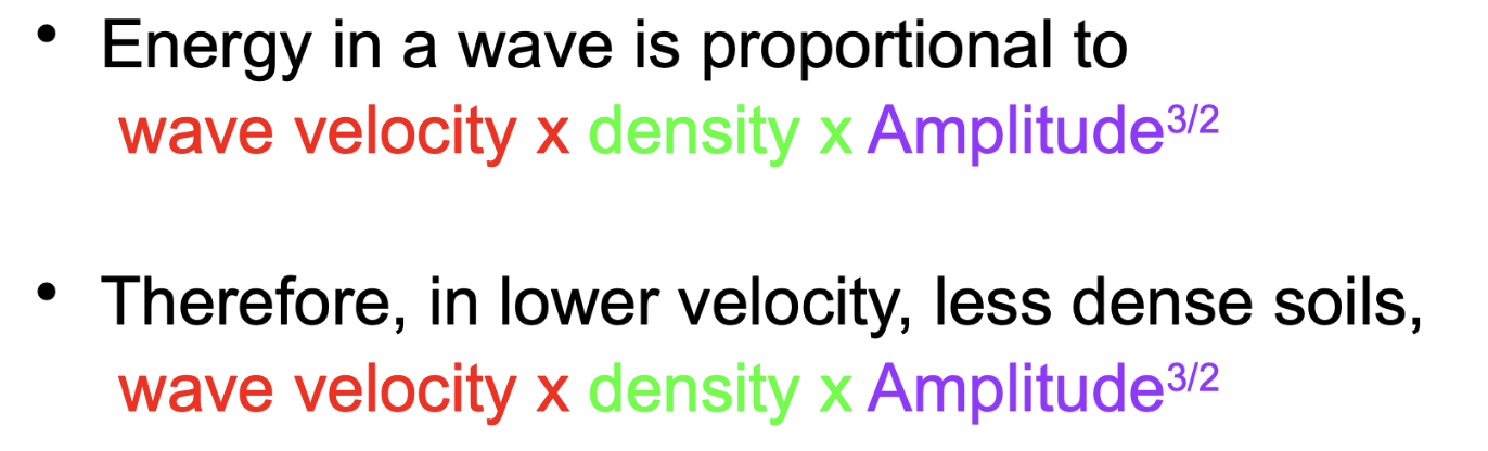 <p><strong>Lower amplitude. </strong></p>