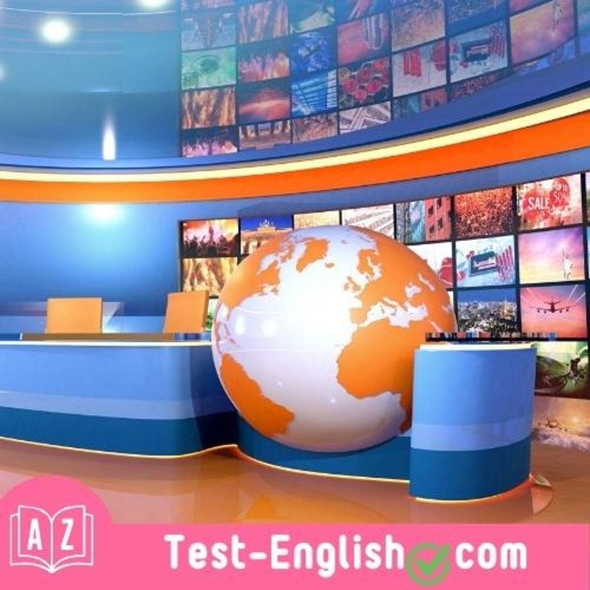 <p>We watched a _____ programme where they discussed the war and other events of interest in the world. (2 words)</p>