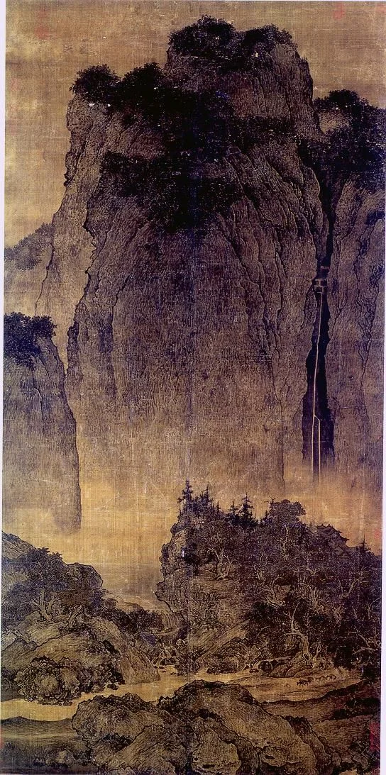 <p><span>Travelers Among Mountains and Streams (date &amp; material)</span></p>