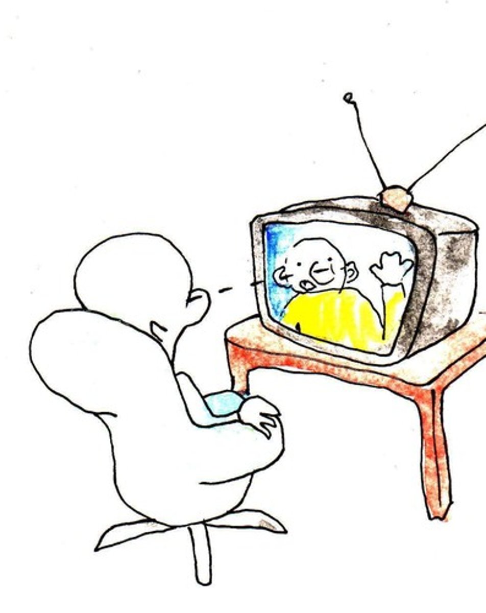 <p>percent of target persons watching anything</p>