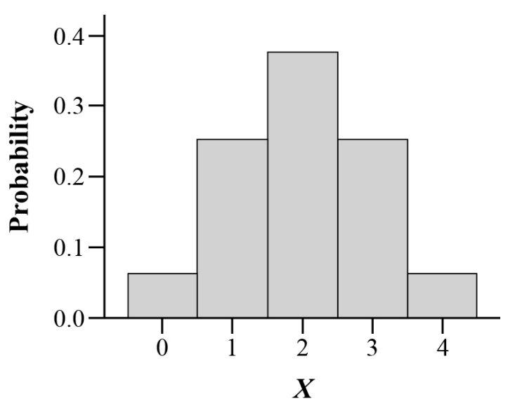<p>gives a random variable’s possible values and their probabilities</p><p>*density curve; histogram, probability vs. random variable <em>X </em>(define it!), <u>analyze w/ SOCS</u> <sub><sup>(compare shape, centers, variance)</sup></sub> <sub><sup>(can say symmetric for shape) (symmetric means the mean is located at the center b/c it’s the balance point of the distribution)</sup></sub></p>