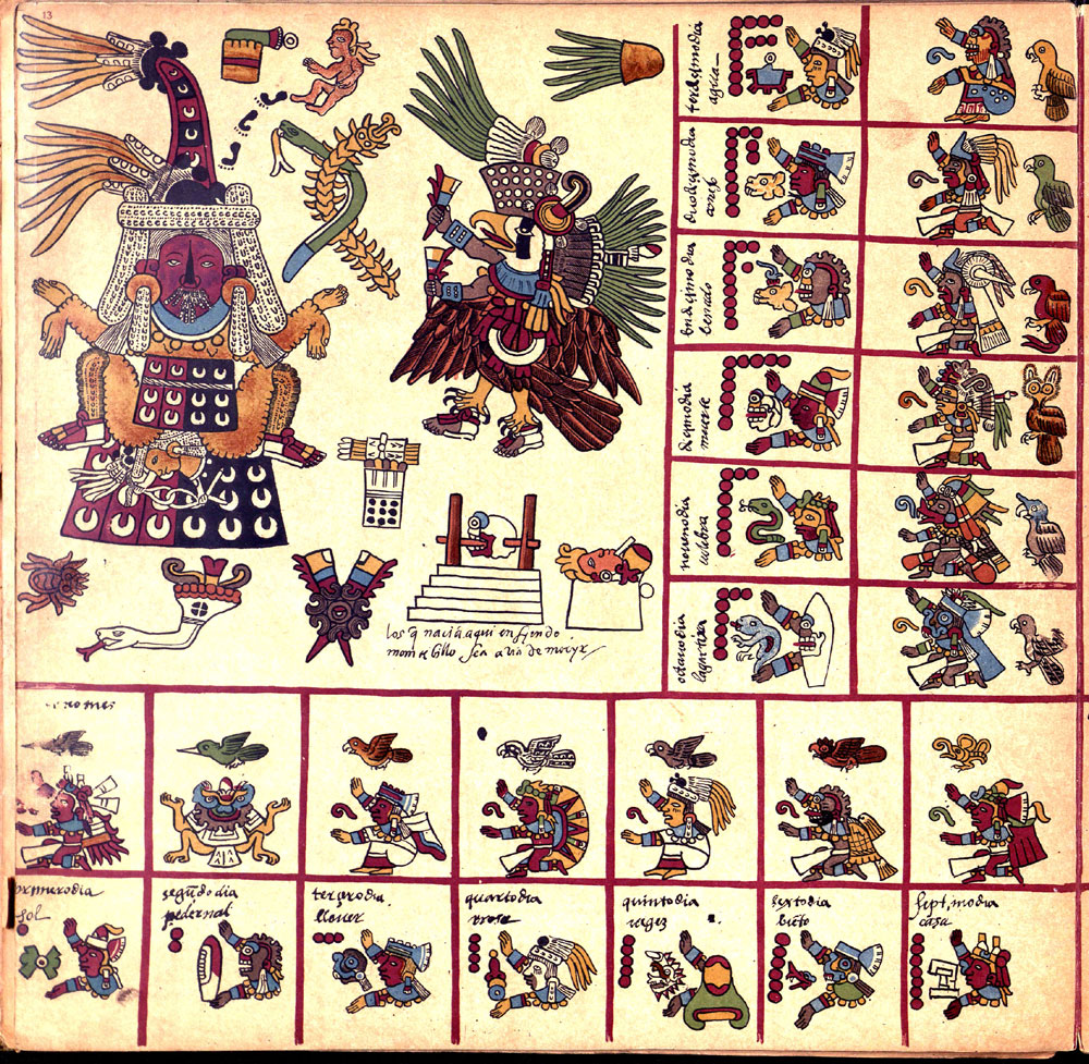 <p>Codex Borbonicus</p>