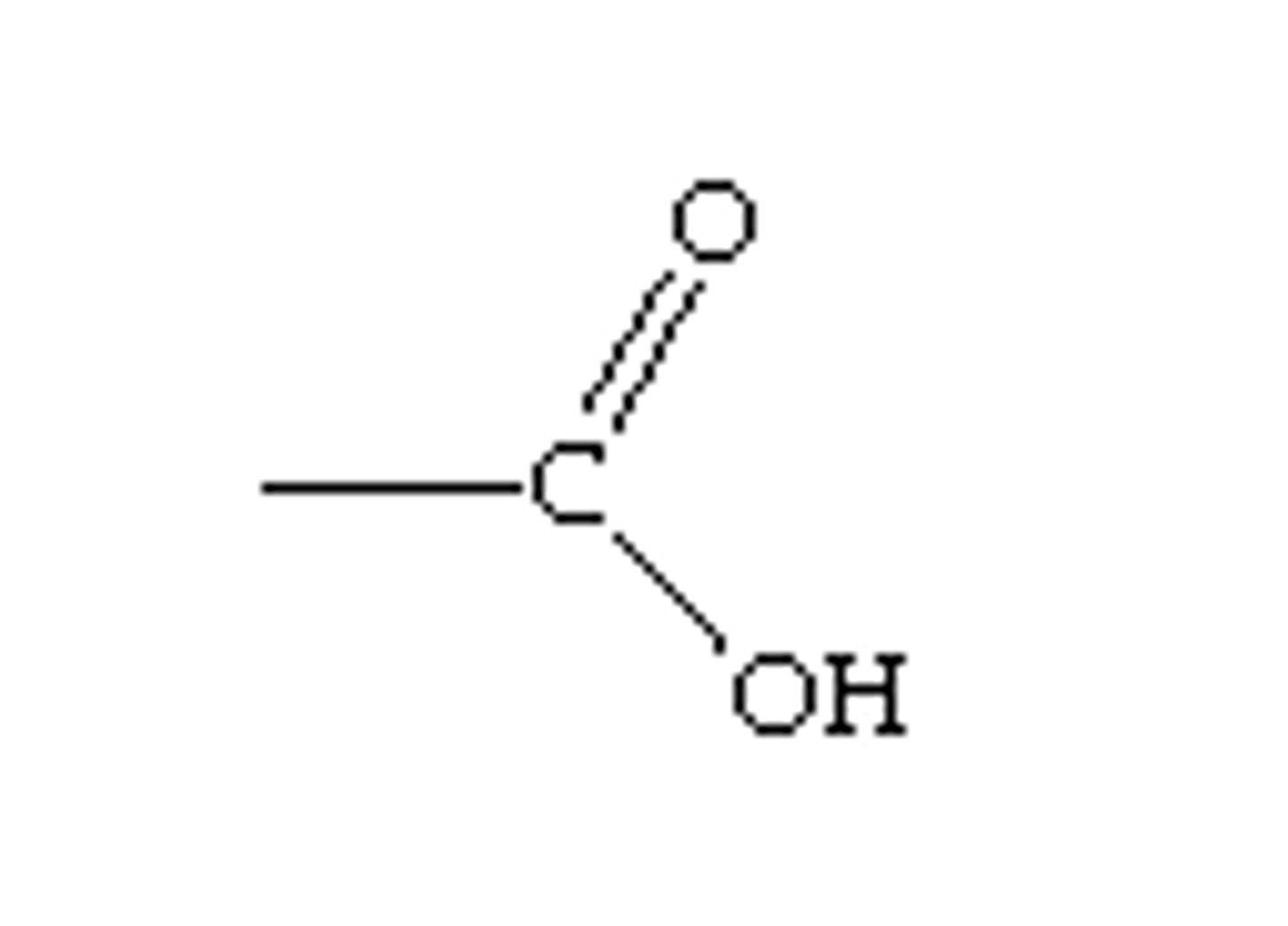 <p>high electronegativity of O double-bonded to C causes more electrons to move towards O. (double bonds means it is dealing with twice the amount of electrons) O attached to H is going to pull especially hard on electrons of H because the other O is pulling so hard on C's electrons already.. This makes it a weak acid (H sometimes comes off)</p>