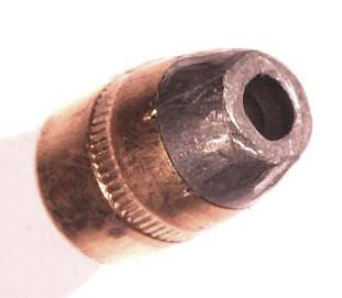 <p><span>A bullet designed with a jacket- typically copper- surrounding the lower portion. The nose of the bullet has a hollow point.</span></p><p><span>Allow for an easier expansion (mushrooming) when coming in to contact with an object. Increases the surface area of the bullet with the goal to get the bullet to stop after penetration.</span></p>