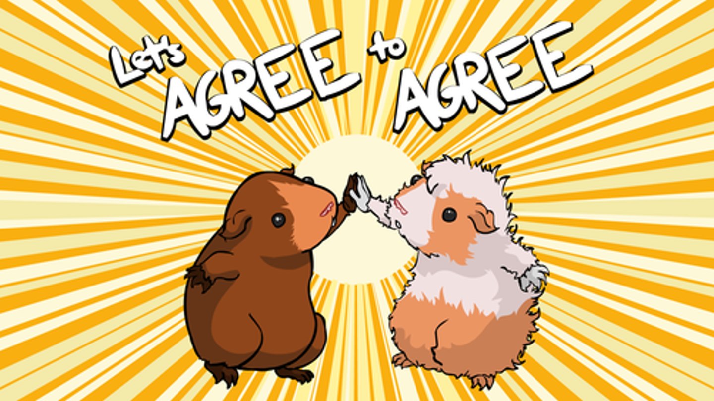 <p>(v.) to express agreement, approve</p>