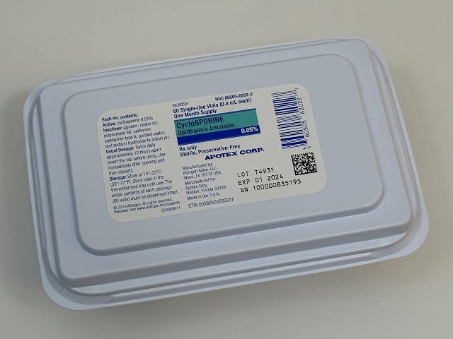 <p>Cyclosporine (ophthalmic)</p>