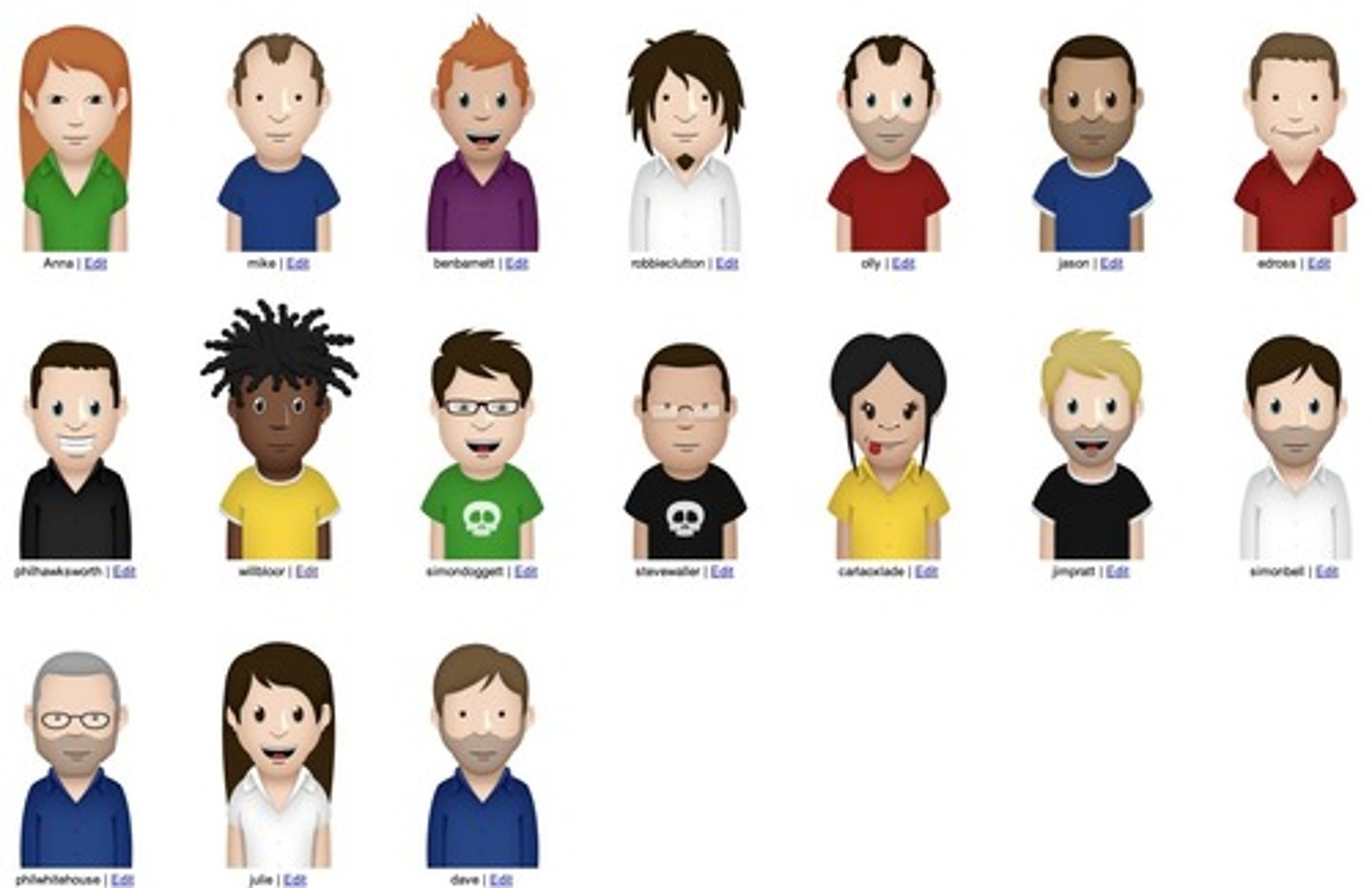 <p>A graphic (picture or image) that you use to represent yourself on the internet.</p>