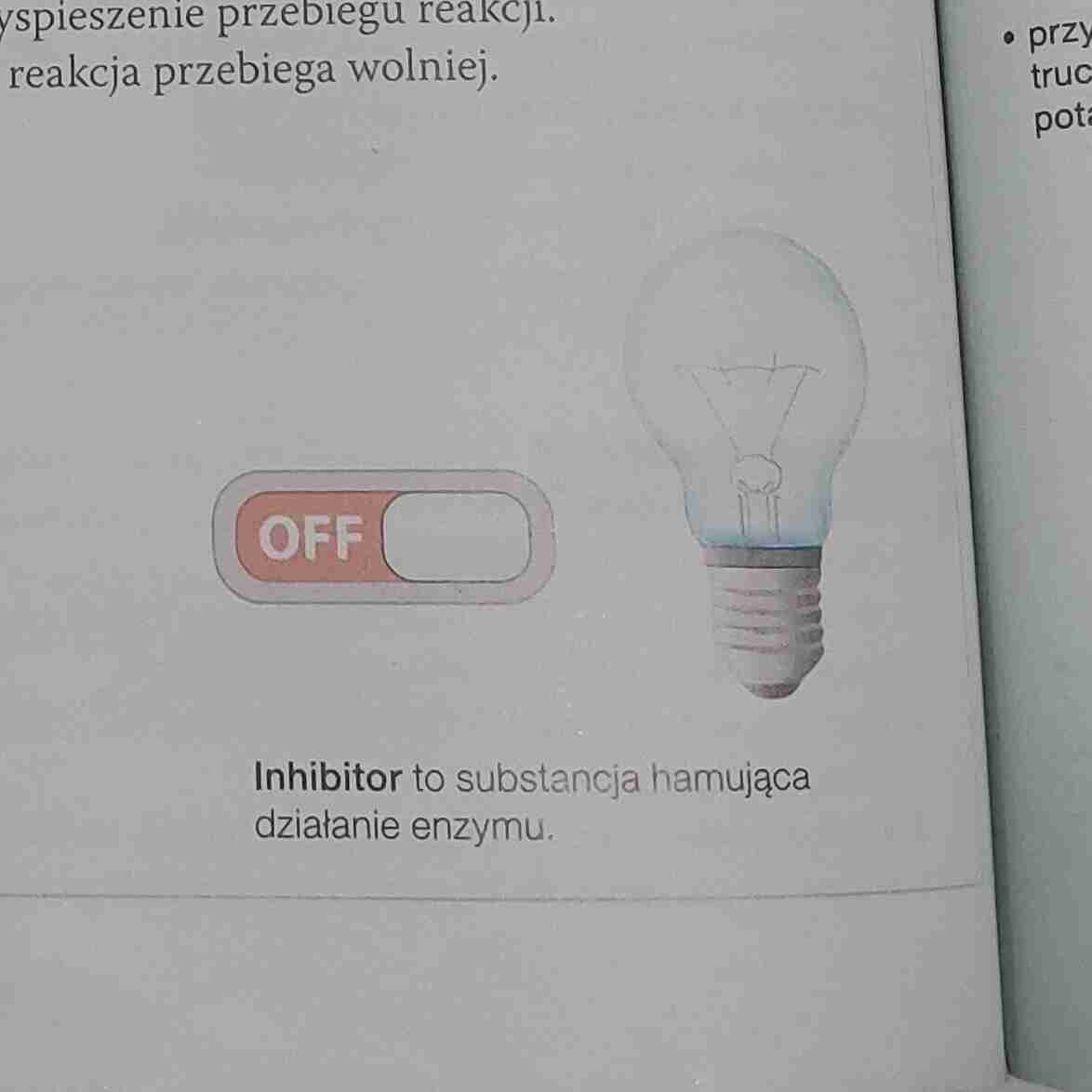 <p>Hamują działanie enzymu</p>
