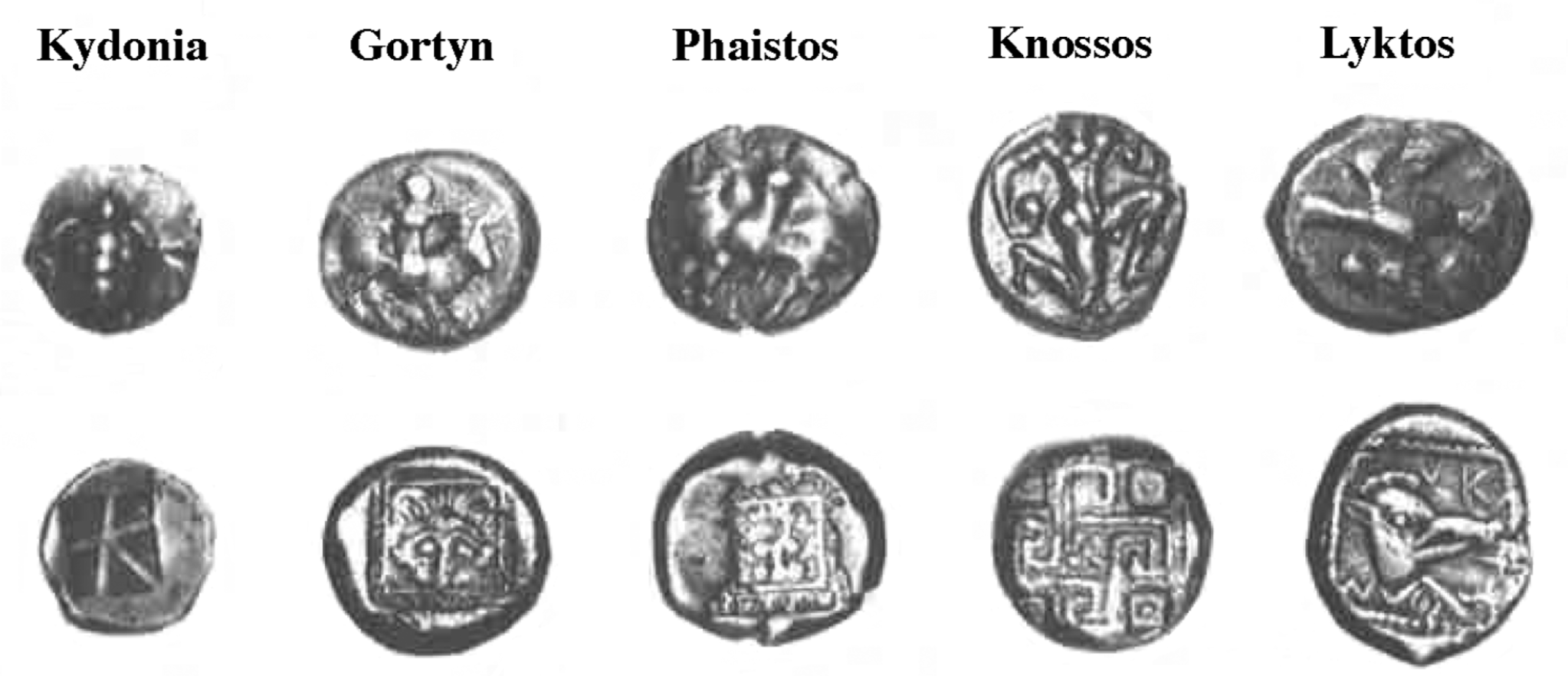 <p>Earliest Cretan Coins</p>