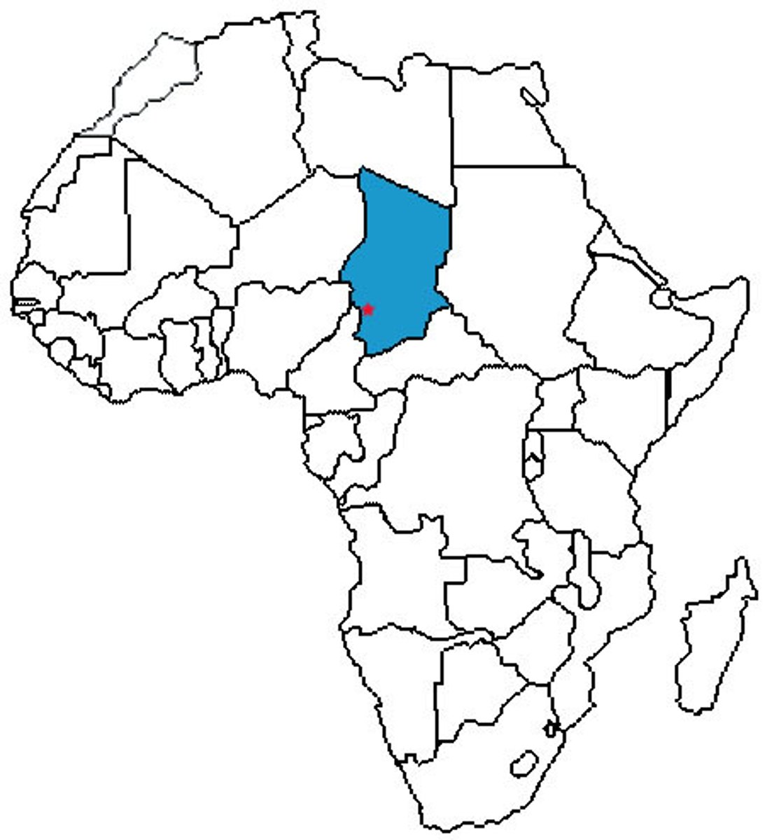 <p>(It's in Chad)</p>