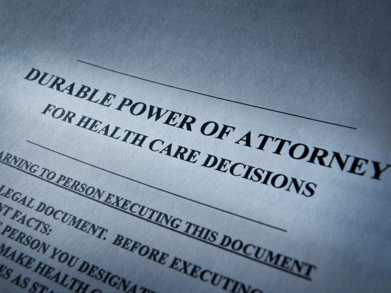 <p>the person who you trust to speak/act for you if you become incapacitated.</p>