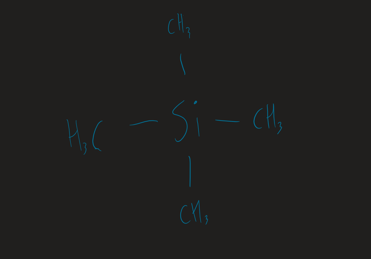 <p>Si(CH₃)₄</p>