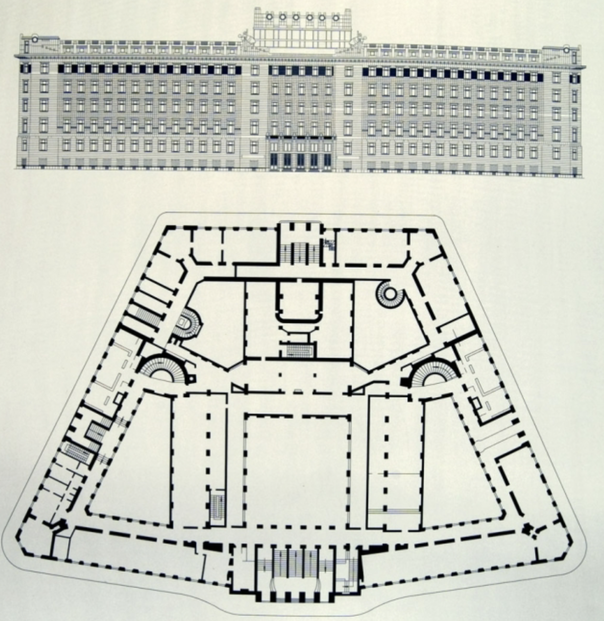<p>Otto Wagner, Postal Savings Bank, Vienna, 1904-06</p><p></p>