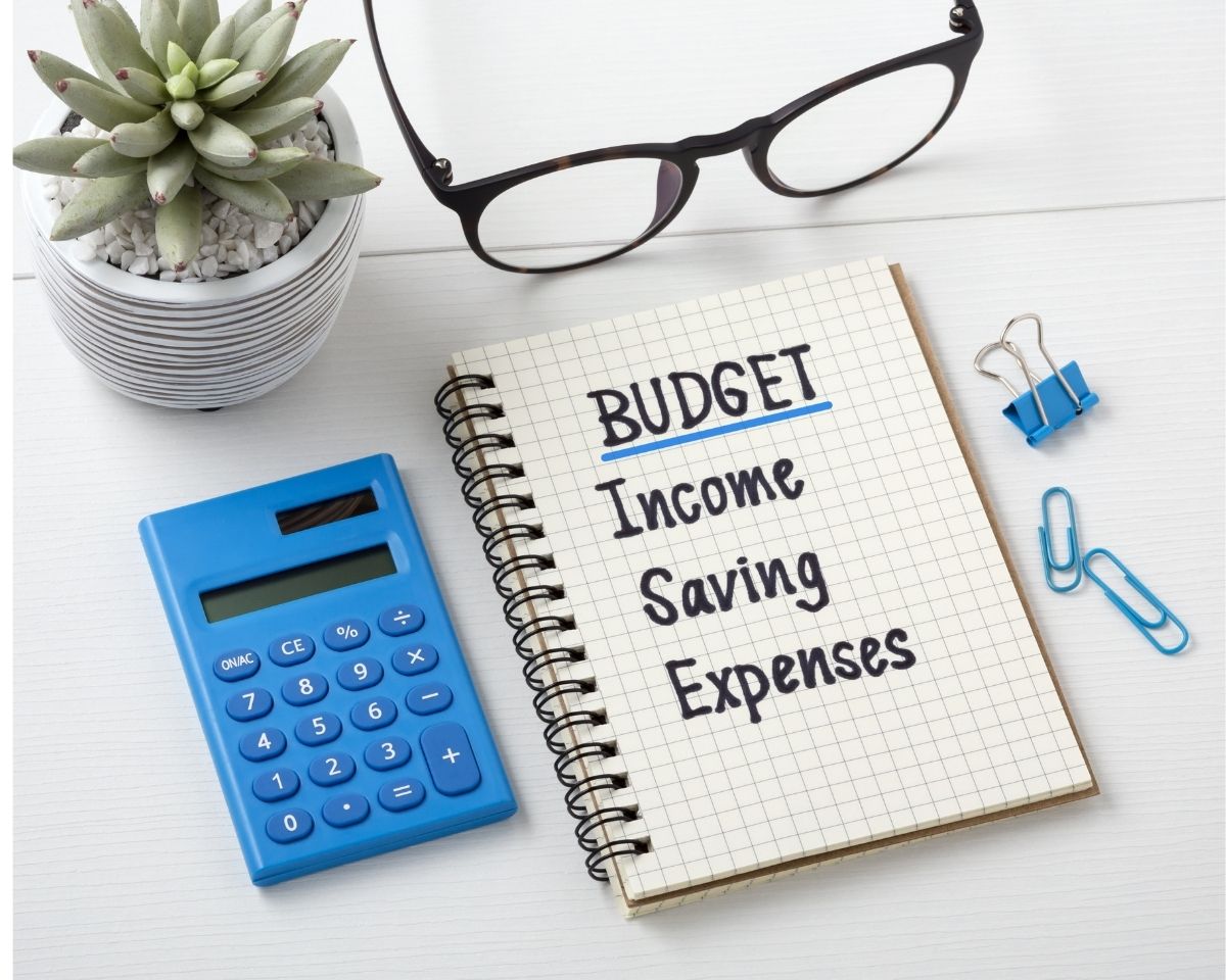 <p>an estimate of your income and expenses</p>